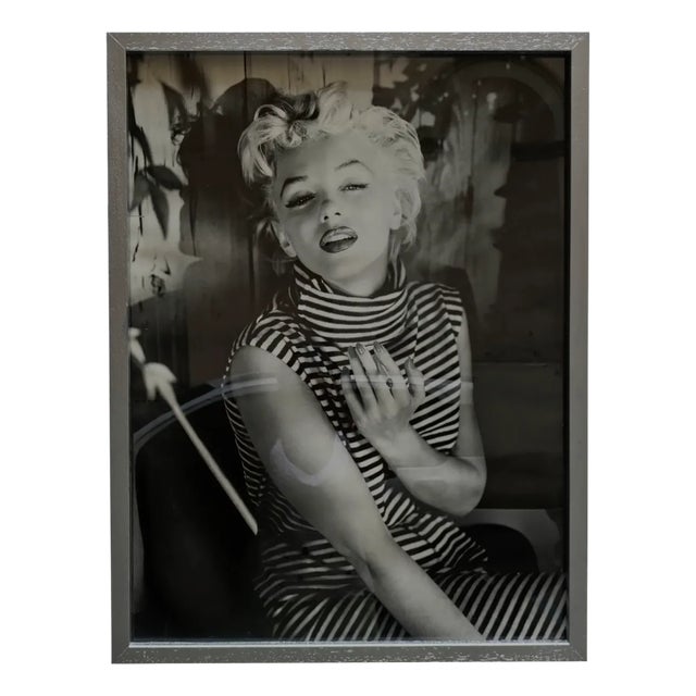 Poster of Marilyn Monroe by Emilio Modric, Italy, 1980s For Sale