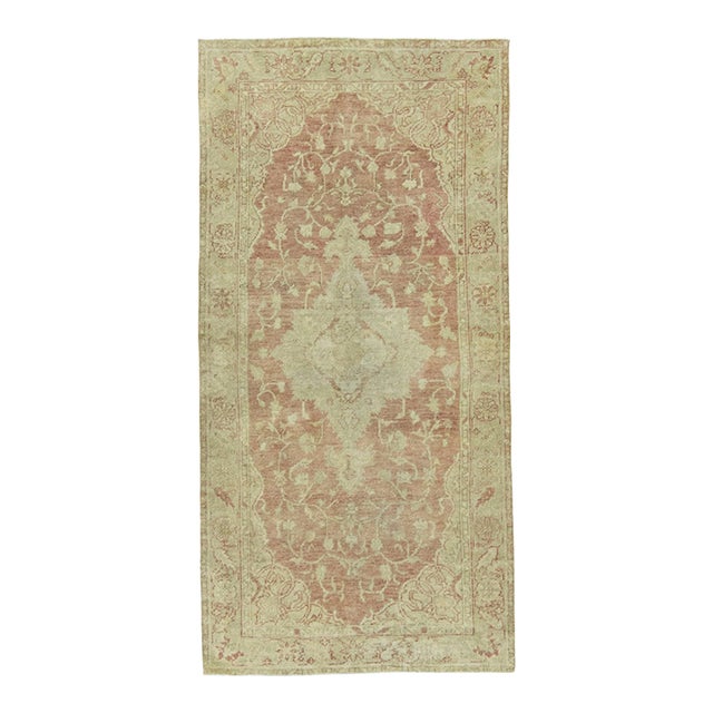 Turkish Anatolian Runner Rug 3'3" x 6'6" For Sale
