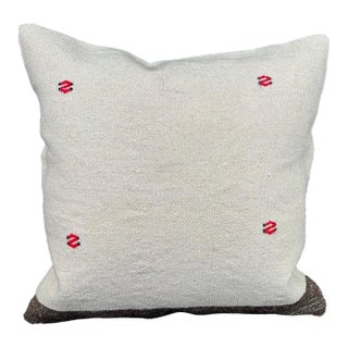 Turkish Hemp Pillow Cushion Natural Beige Brown Cushion Cover 20x20 For Sale