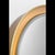 Transitional Thomas O'Brien for Visual Comfort Signature Tricia 24" Illuminated Round Mirror in Hand-Rubbed Antique Brass For Sale - Image 3 of 11