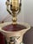 Vintage Chinese Famille Verte Style Figural Porcelain Vase Lamp For Sale - Image 4 of 4