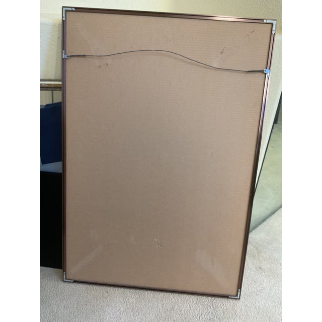 Late 20th Century Art Poster Signed by Artist, Yamagata - Framed For Sale - Image 10 of 10