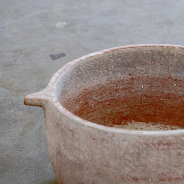 Mediterranean Monumental Sandstone Vessel For Sale - Image 3 of 5