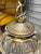 Early 20th Century Brass & Beveled Glass Lantern Pendant Light For Sale In New York - Image 6 of 10