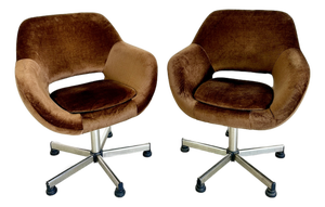 Egg Swivel Chairs by Stol Kamnik - A Pair