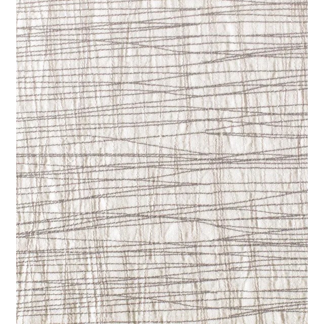 Traditional Sample - The House of Scalamandré Guiford Fabric, Linen For Sale - Image 3 of 3