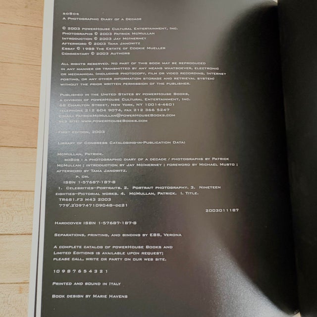 2000 - 2009 So80s by Patrick McMullan, 1st Edition 2003 Photography Art Book For Sale - Image 5 of 18