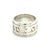 1990s Tiffany & Co Authentic Estate Atlas Ring Size 5 Silver 11 mm For Sale In New York - Image 6 of 6