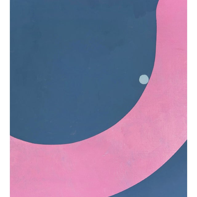 Ride, 2023 Acrylic and flashe on panel, 12h x 16w inches "Stemming from my infatuation with the formal elements of...