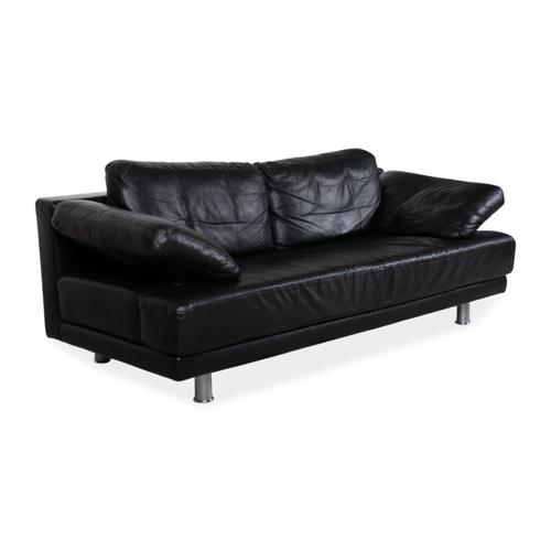 355 Three-Seater Sofa in Leather from Rolf Benz For Sale - Image 5 of 13