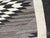 Textile Antique Navajo Crystal / Two Grey Hills Transitional Natural-Wool Rug 3'6" × 5' For Sale - Image 7 of 8