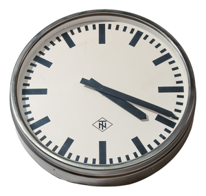 Industrial Factory Wall Clock from Telenorma, Germany, 1960s