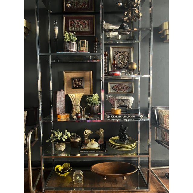 Chinoiserie Early 20th Century Chinese Bas-Relief of Manchurian Warriors For Sale - Image 3 of 7