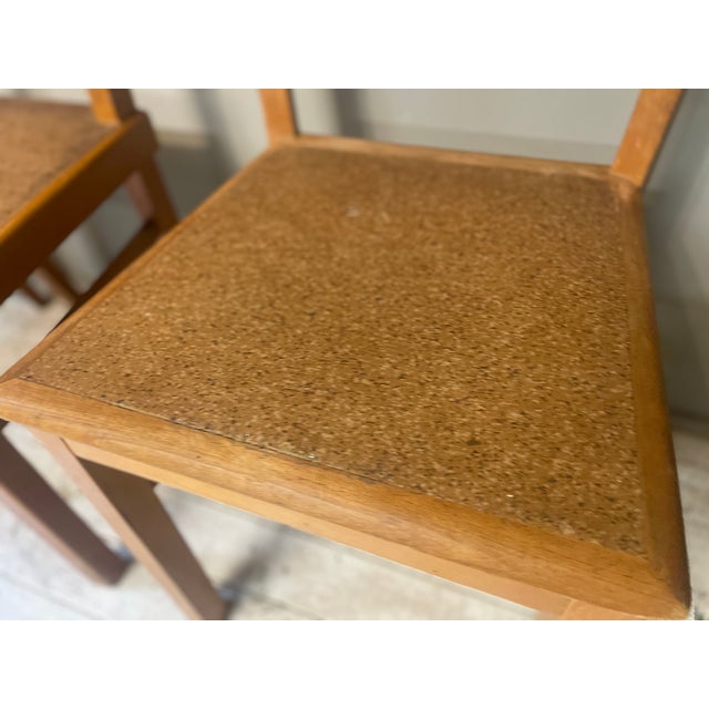 Vintage Bauhaus Chairs in Beech, 1950s, Set of 4 For Sale - Image 14 of 18