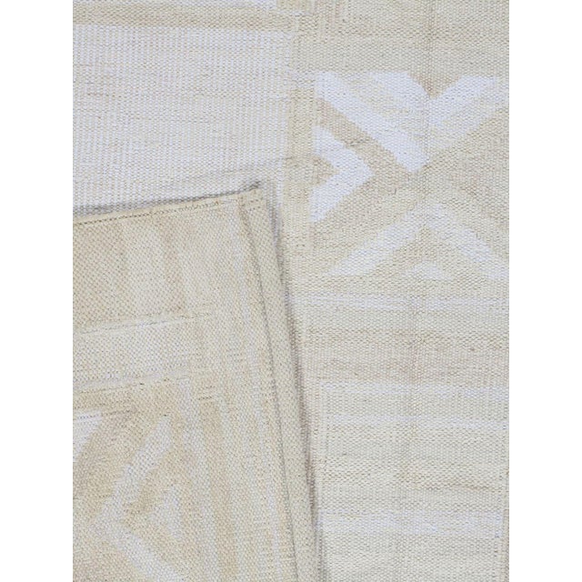 Textile Swedish Style Kilim Deco Rug 9' X 12' For Sale - Image 7 of 9