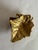 Metal Vintage Brass Set of 4 Oak Leaf Catchall Plates or Ash Trays For Sale - Image 7 of 12
