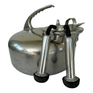 1940s Surge Stainless Steel Milking Machine Bucket Set – With Original Attachments