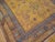 Chinese Amazing Brilliant Yellow Background Rosette and Diagonal Medallion Desing Century Chinese Khotan Rug For Sale - Image 3 of 5
