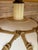 1970s Vintage Hollywood Regency Boho Faux Bamboo “Icing” Ceramic Table Lamps With Raffia Shades - A Pair For Sale - Image 5 of 12
