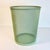 Contemporary 1990s Vintage Contemporary Modern Metal Mesh Wastebasket in Sage Green For Sale - Image 3 of 9