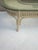 1970s Wash Wood Bamboo Coffee Table Glass Top For Sale - Image 4 of 6