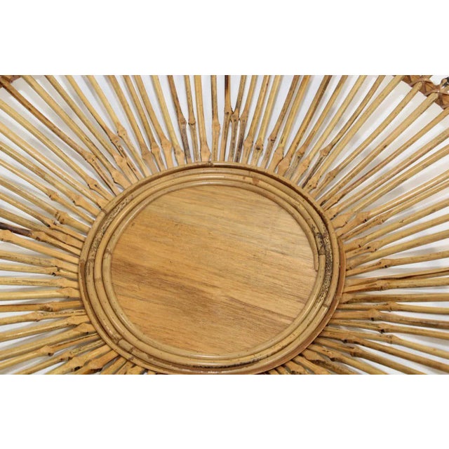 Vintage African Tribal Handwoven Round Basket For Sale - Image 10 of 13