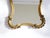 Hollywood Regency Rococo Baroque French Gold Gilt Scalloped Mirror with Floral Design, 1960s For Sale - Image 4 of 10