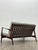 Mid-Century Modern Set of 2 Loveseats Attributed to Ib-Kofod Larsen for Selig For Sale - Image 3 of 15