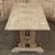 Vintage Rustic European Stripped Oak Trestle Dining Table For Sale - Image 11 of 16