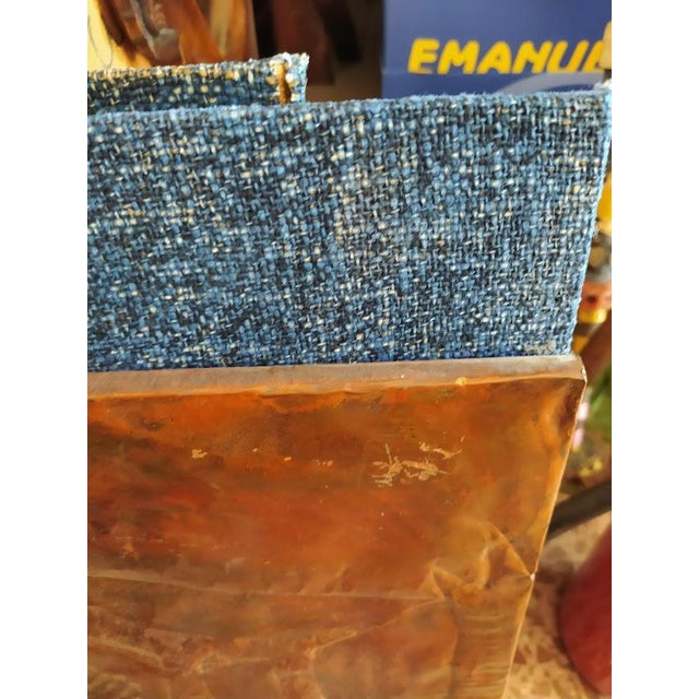 Grounded Painting on Copper Panels, The Four Seasons and the Zodiac Signs, Italy, 1970 For Sale - Image 15 of 18