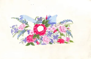 Lanvin of Paris Original Circa 1950s Advertising Watercolor Artwork