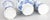 Blue Antique Petite Dutch Delft Floral Garniture Vases - Set of 3 For Sale - Image 8 of 9