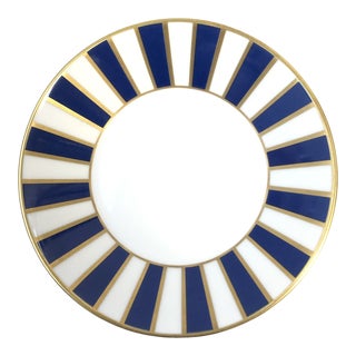 Vintage Richard Ginori Royal Stripe Tray Plate For Sale