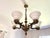 Neoclassical Bronze 6-Light Chandelier, 1950s For Sale - Image 13 of 13