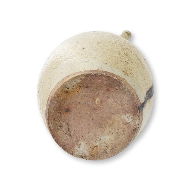 Late 19th Century Large Antique French Glazed Terracotta Confit Pot For Sale - Image 5 of 7