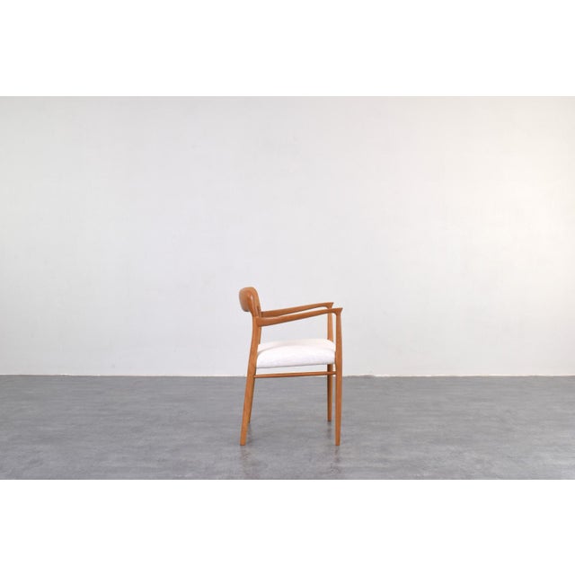Mid-Century Modern Mid-Century Modern Danish Model 56 Armchair by Niels O. Møller for J.L. Møllers, 1950s For Sale - Image 3 of 13