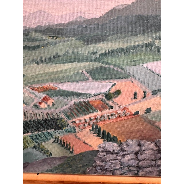 Gardens Beneath Lacoste by Kathleen Varadi, 2016 For Sale - Image 4 of 11