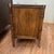 Hollywood Regency Vintage 1970s Stanley Furniture Faux Bamboo Cane Door Nightstand With Brass Caps For Sale - Image 3 of 5