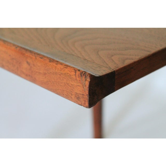 Kipp Stewart for Drexel Declaration Mid Century Walnut Long Coffee Table For Sale - Image 10 of 10