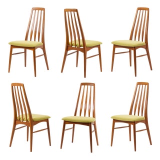 Teak Chairs by Niels Koefoed for Koefoeds Hornslet, 1960s, Set of 6 For Sale