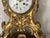 19thC French Maker Louis XVI Gold Ormolu Bronze Mantel Clock, 1 For Sale - Image 15 of 18