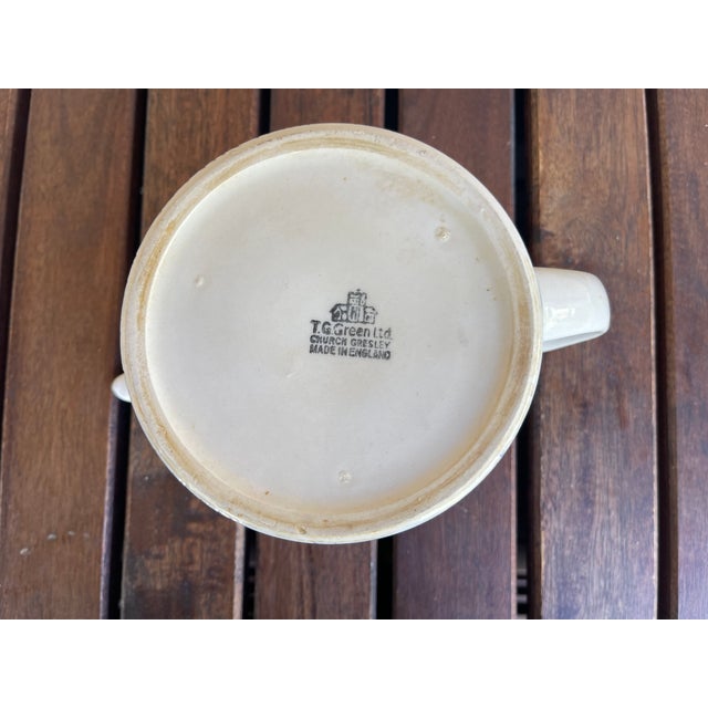 2000 - 2009 Tg Green Cornishware Blue White Teapot - Rare For Sale - Image 5 of 5