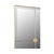 Chelsea House Inc Loire Medallion Mirror - Gold, Large For Sale - Image 4 of 6