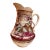 Vintage/Antique Mixed Porcelain Decorative Pitcher, Washpan Pitcher, “Ewer”, Stamped Antique Collectable Double-Glazed Earthenware For Sale