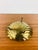 Vintage 1960s Brass Scalloped Sea Shell Footed Trinket Tray / Bowl For Sale In Las Vegas - Image 6 of 6