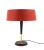 Metal Oscar Torlasco, Mid-Century Red Table Lamp, Lumi, Italy 1954 For Sale - Image 7 of 12