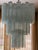 Glass Ice Blue Murano Glass Chandelier For Sale - Image 7 of 10