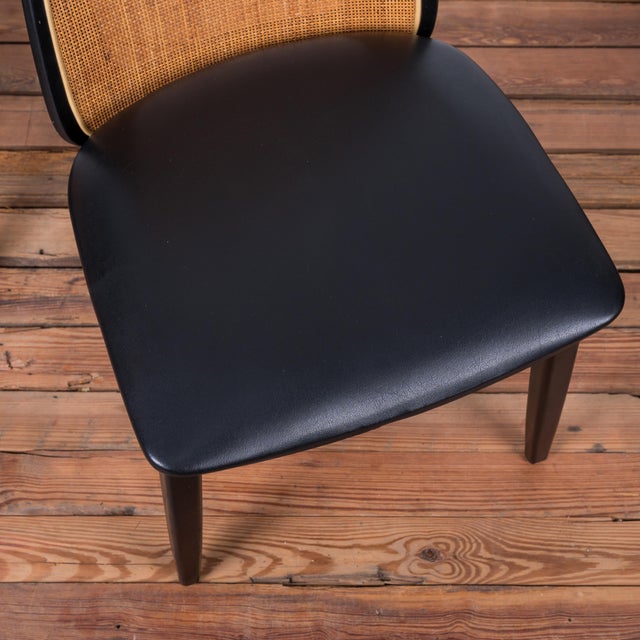 MidCentury Stakmore Cane Back Folding Chairs Set of 6 Chairish