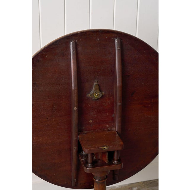 18th Century 18th Century Georgian Tripod Rotating Table With Cage For Sale - Image 5 of 6