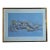 Late 20th Century Susan Kahn Framed Pastel Reclining Female Nude Drawing For Sale